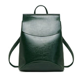 Women's Fashion Leather Backpack