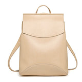 Women's Fashion Leather Backpack