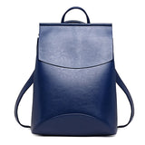 Women's Fashion Leather Backpack