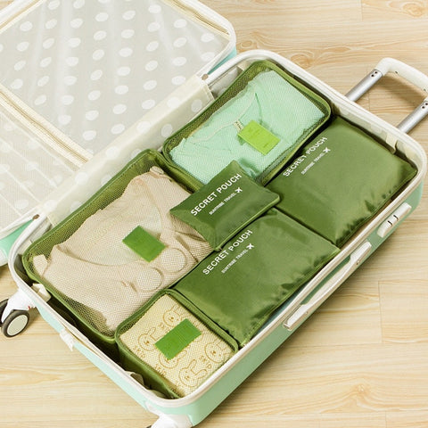 6 PCS Travel Storage Bag Set