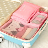 6 PCS Travel Storage Bag Set