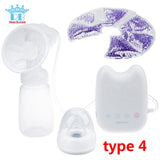 Real Bubee Single/Double Electric Breast Pump With Milk Bottle Infant USB BPA free Powerful Breast Pumps Baby Breast Feeding