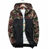 CAMO HIP HOP WINDBREAKER JACKET