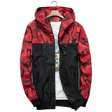 CAMO HIP HOP WINDBREAKER JACKET