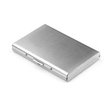Quality Stainless Steel Credit Card Holder Men Slim Anti Protect Travel ID Cardholder Women Rfid Wallet Metal Case Porte Carte