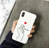Cute Love Heart iPhone Case