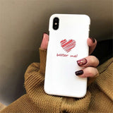 Cute Love Heart iPhone Case