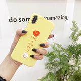 Cute Love Heart iPhone Case