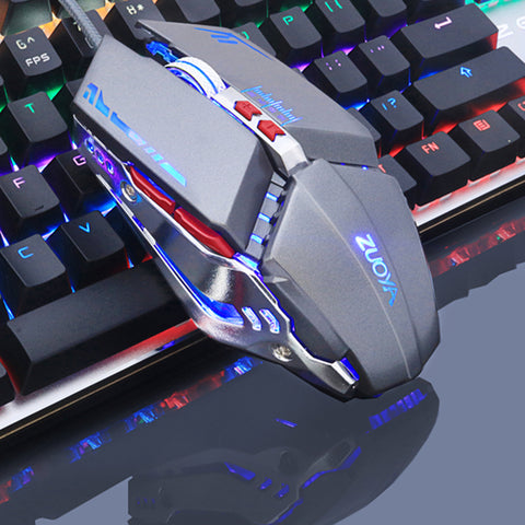 Gaming Mouse Mause DPI Adjustable  Computer Optical LED Game Mice Wired USB Games Cable Mouse LOL for Professional Gamer