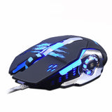 Gaming Mouse Mause DPI Adjustable  Computer Optical LED Game Mice Wired USB Games Cable Mouse LOL for Professional Gamer