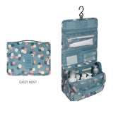 Hanging Travel Cosmetic Bag Women Zipper Make Up Bag Polyester High Capacity Makeup Case handbag Organizer Storage Wash Bath Bag