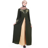 Womens Gold Abaya