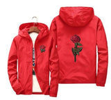 "ROYAL ROSES" WINDBREAKER JACKET