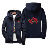 "ROYAL ROSES" WINDBREAKER JACKET