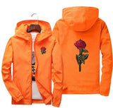 "ROYAL ROSES" WINDBREAKER JACKET