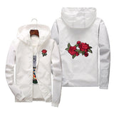 "ROYAL ROSES" WINDBREAKER JACKET