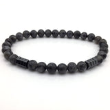 NAIQUBE 2018 New Fashion Geometric Beaded Men Bracelets Simple Classic Stone Bead Charm Bracelets & Bangles For Men Jewelry Gift