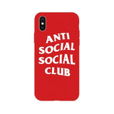 CDG PLAY Comme des Garcons ASSC Logo Brand Soft Case for iPhone 6 6s Plus 7 8 Plus  X Xs Max XR 5s Phone Cover Coque Shell Hull