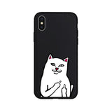 CDG PLAY Comme des Garcons ASSC Logo Brand Soft Case for iPhone 6 6s Plus 7 8 Plus  X Xs Max XR 5s Phone Cover Coque Shell Hull