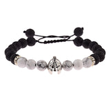 Roman Empire Helmet marble Bracelet