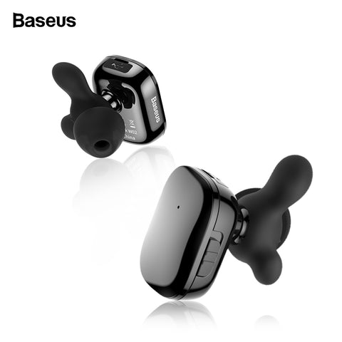 Baseus TWS Bluetooth Earphone For Phone In-Ear Dual True Wireless Earbuds With Mic Intelligent Touch Handsfree Business Headset